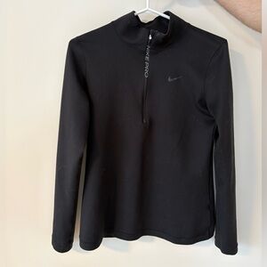 Nike Black Women's Half-Zip Training Pullover